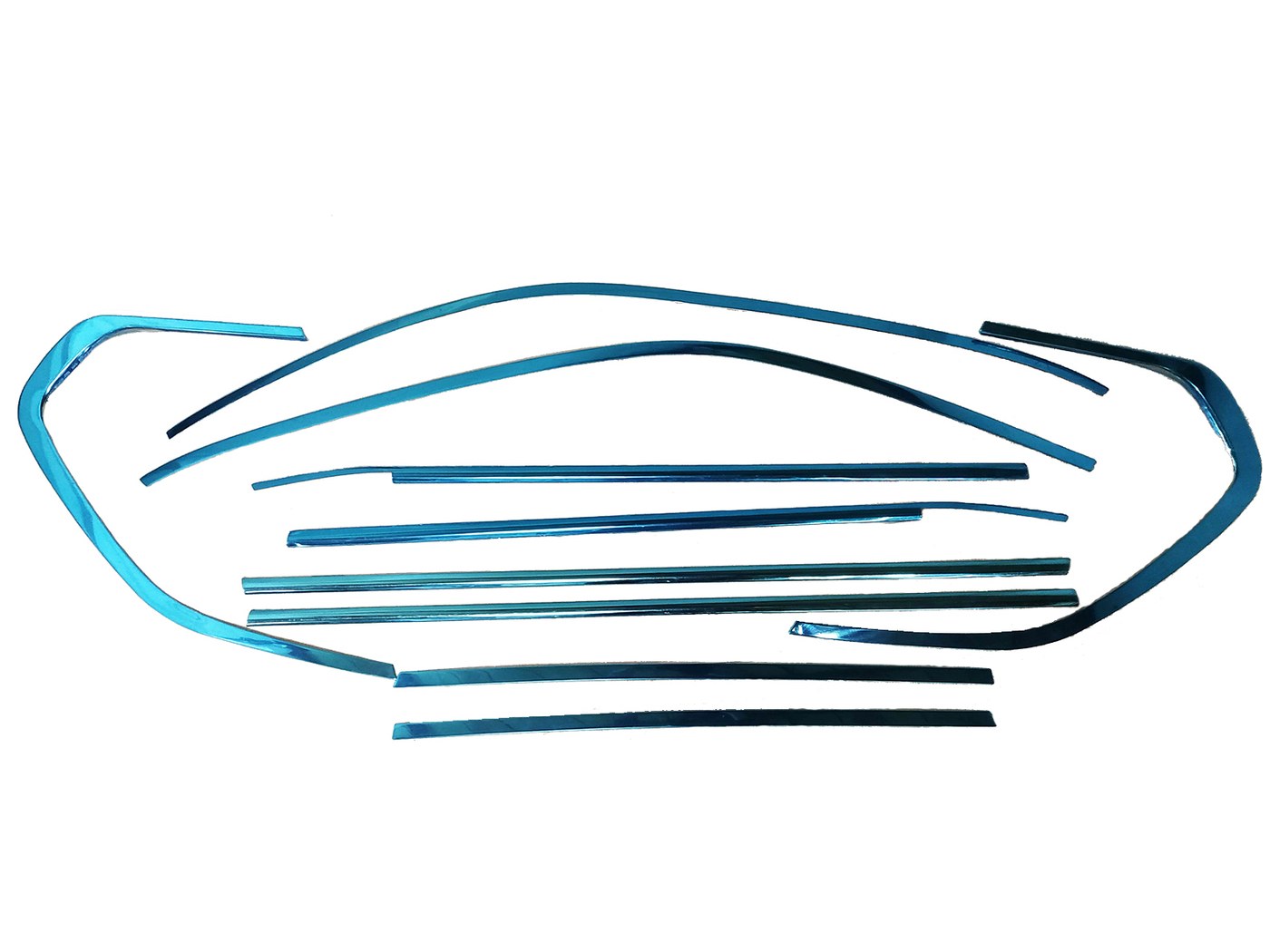 Молдинги окон BMW X5 E70 2006-2013