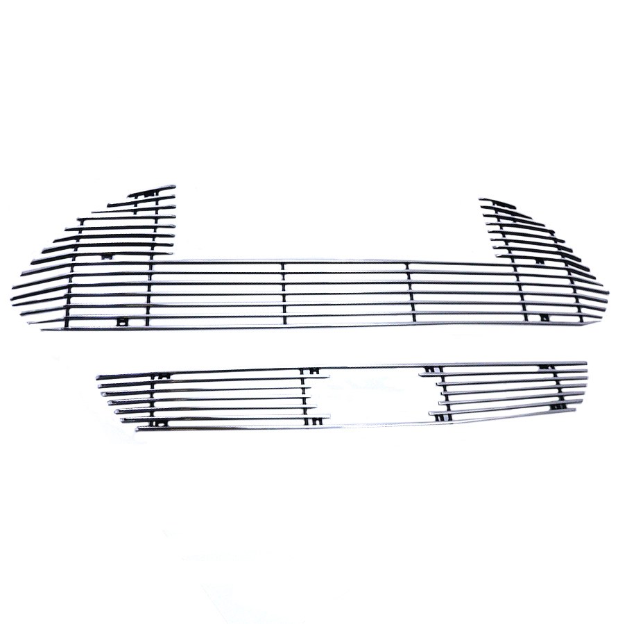 Хром решетка радиатора Ford Mondeo 4 2010-2015 (нижняя, верхняя)
