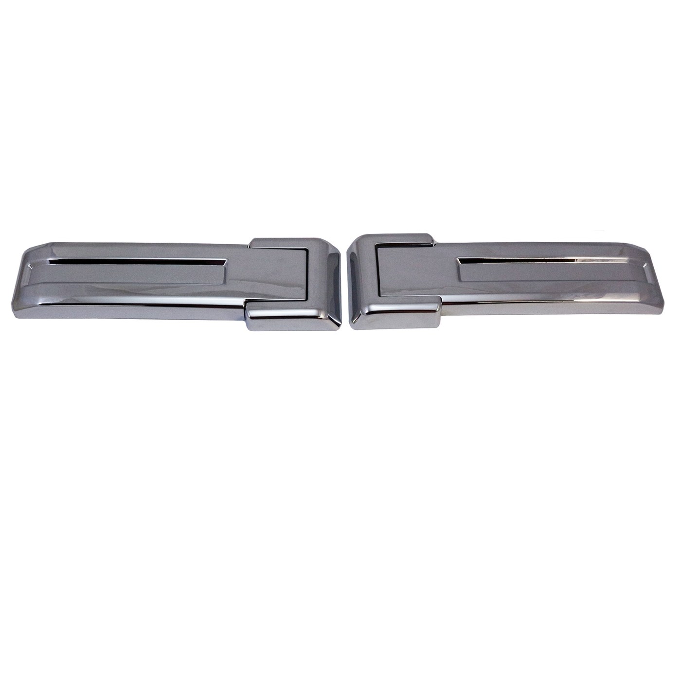 Хромированные накладки на петли двери багажника Jeep Wrangler JK 2007-2016