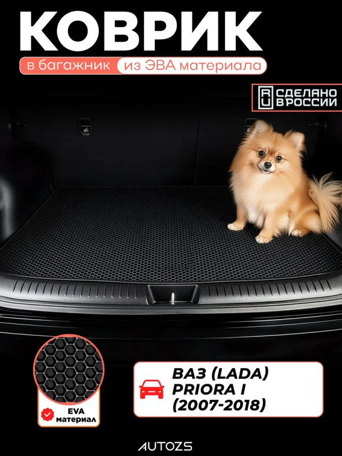 ЭКБ ВАЗ (Lada) Priora I Хэтчбек (2007-2018) базовый эва + лекало
