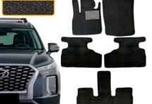 Коврики в салон ворсовые лапша для Hyundai Palisade I 2018+