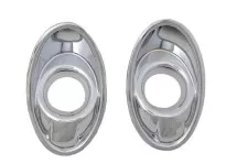 Накладки на передние ПТФ Ford Focus 3 2011-2015 В