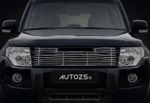 Хром решетка радиатора Mitsubishi PAJERO 2011-2014