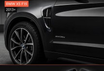 Накладки на передние крылья BMW X5 F15 2013+ A