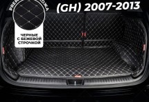 Кожаные коврики в багажник для Mazda 6 II (GH) Рестайлинг Седан (2010-2013)