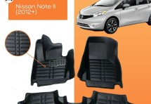Кожаные коврики в салон Nissan Note II (2012+)