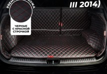 Кожаные коврики в багажник для Nissan Teana III (2013+)