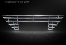 Хром накладка на решетку радиатора Toyota Camry XV70 2018+