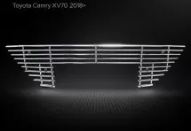 Хром накладка на решетку радиатора Toyota Camry XV70 2018+