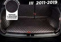 Кожаные коврики в багажник для Ford Focus III Рестайлинг Хэтчбек 5 дв. (2014+)