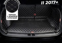 Кожаные коврики в багажник для Infiniti QX50 II 2017+
