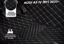 Кожаные 3D коврики с ворсом для Hyundai Creta II 2021+