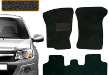 Коврики в салон ворсовые лапша для Lada Kalina 2004+/ Lada Granta 2011+