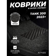 Коврики в салон ворсовые лапша для Tank 300 (2023+)