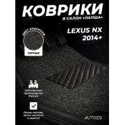Коврики в салон ворсовые лапша для Lexus NX 2014+