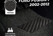 Коврики в салон ворсовые лапша для Ford Fusion I (2002-2012)