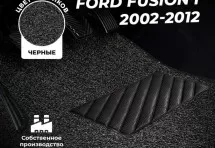 Коврики в салон ворсовые лапша для Ford Fusion I (2002-2012)