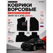 Ворсовые коврики для BMW X6 II (F16) 2014+