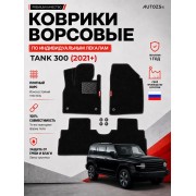 Ворсовые коврики для Tank 300 2023+