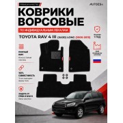 Ворсовые коврики для Toyota RAV 4 III (XA30) Long 2005-2013