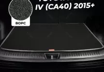 Ворсовый коврик в багажник Toyota RAV4 IV рестайлинг