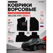 Ворсовые коврики для Belgee X70 I (2024+)