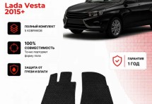 Коврик в салон Lada Vesta 2015+ эва,eva