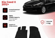 Коврик в салон Kia Ceed II (2012+) эва,eva