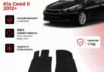 Коврик в салон Kia Ceed II (2012+) эва,eva