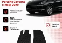 Коврики ЭВА в салон Porsche Cayenne II (958) (2010+)