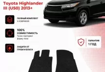 Коврик в салон Toyota Highlander III (U50) (2013+) эва,eva