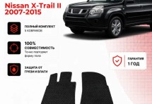 Коврик в салон Nissan X-Trail II (2007-2015) эва,eva