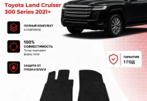 Коврик в салон Toyota Land Cruiser 300 Series (2021+) эва