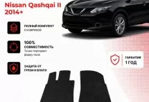 Коврик в салон Nissan Qashqai II (2014+) эва,eva