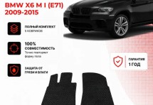 Коврик в салон BMW X6 M I (E71) (2009-2015) эва,eva