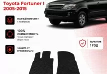 Коврик в салон Toyota Fortuner I (2005-2015) эва,eva