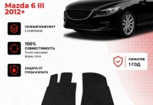 Коврик в салон Mazda 6 III (2012+) эва,eva