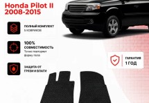 Коврик в салон Honda Pilot II (2008-2015) эва,eva