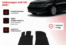 Коврик в салон Volkswagen Golf VIII (2019+) эва,eva
