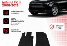 Коврик в салон Infiniti FX II (2008-2013) эва,eva
