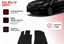 Коврик в салон Kia Rio IV (2017+) эва,eva
