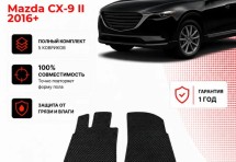 Коврик в салон Mazda CX-9 II (2016+) эва,eva