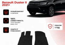 Коврик в салон Renault Duster II (2021+) эва,eva