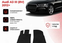 Коврик в салон Audi A3 III (8V) (2012+) эва,eva