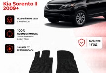 Коврик в салон Kia Sorento II (2009+) эва,eva