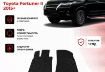 Коврик в салон Toyota Fortuner II 2015+ эва,eva