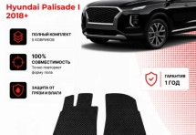 Коврик в салон Hyundai Palisade I 2018+ эва,eva