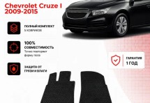 Коврик в салон Chevrolet Cruze I (2009-2015) эва,eva
