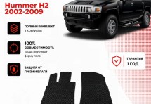 Коврик в салон Hummer H2 (2002-2009) эва,eva