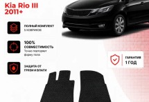 Коврик в салон Kia Rio III (2011+) эва,eva